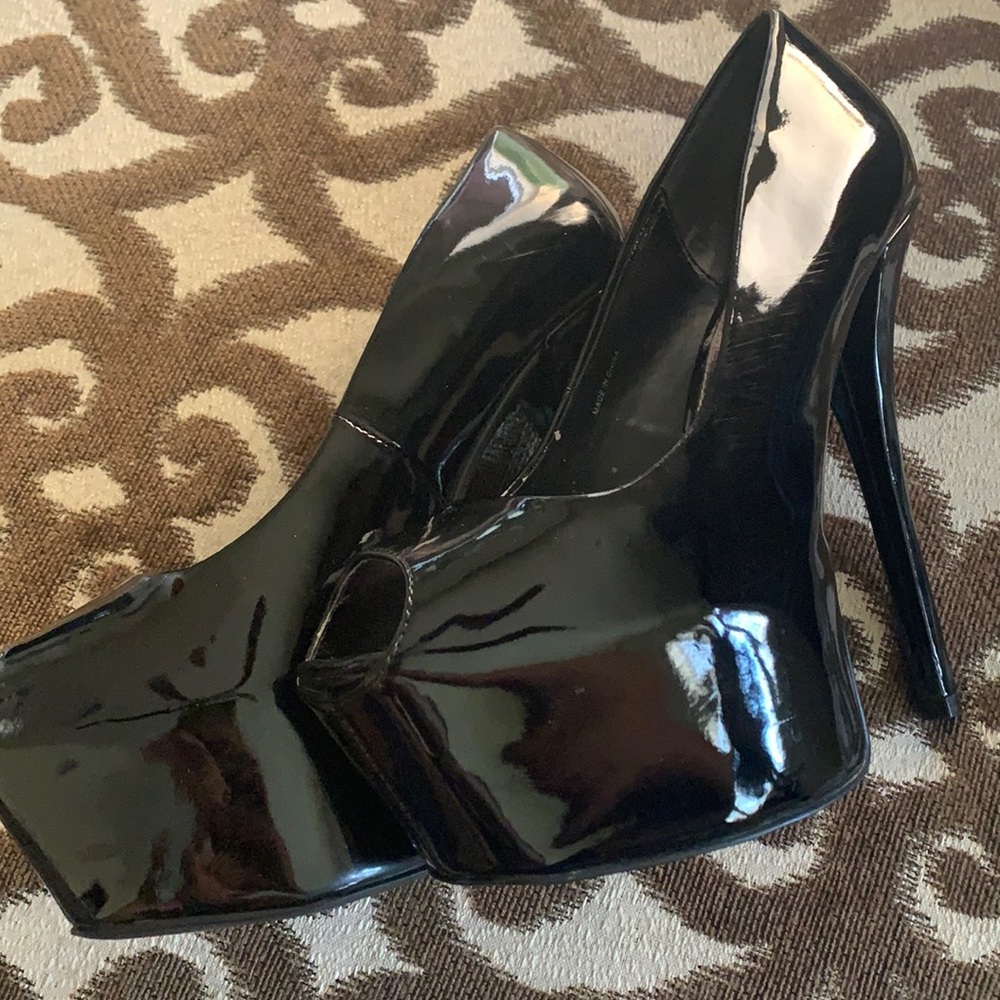 Bebe black heels